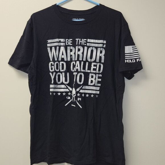 Hold Fast God Warrior T-shirt L - Picture 1 of 6